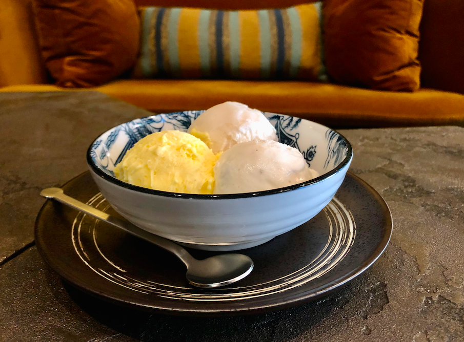 Tris degustazione gelato